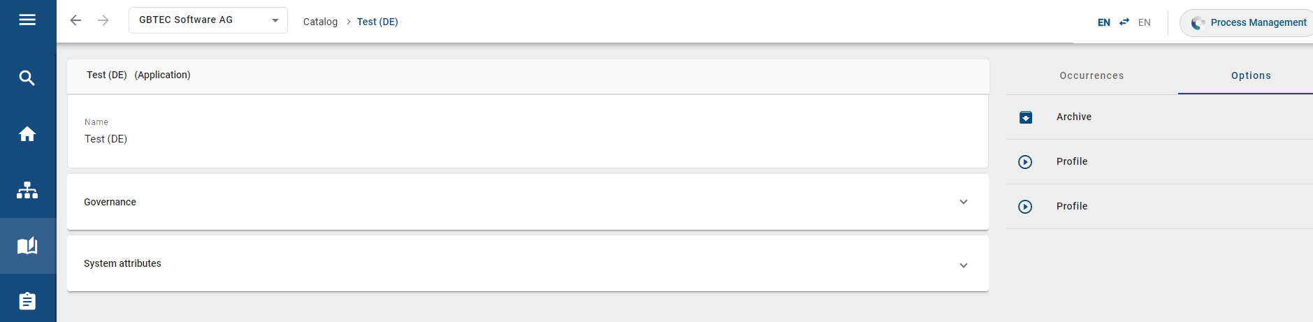 Discover the new user interface — BIC Process Design documentation