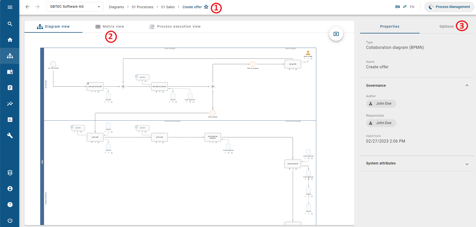 Discover the new user interface — BIC Process Design documentation